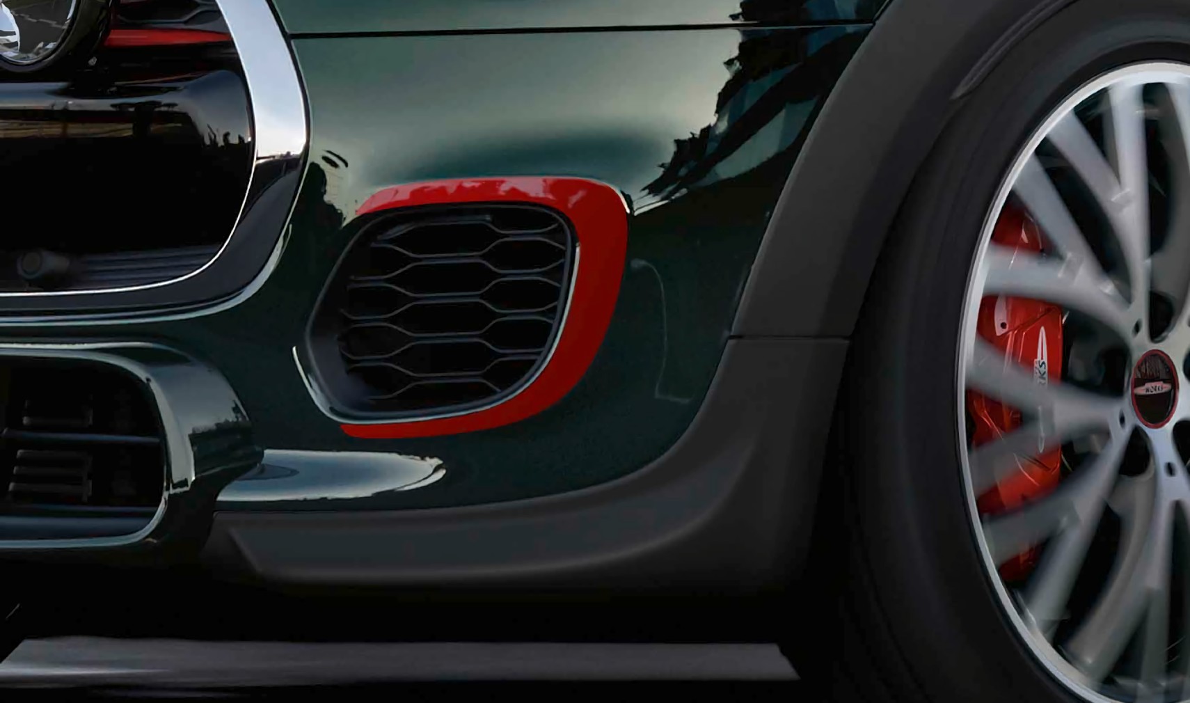 JOHN COOPER WORKS スポーツ・ストライプ ボンネット用 ブラック